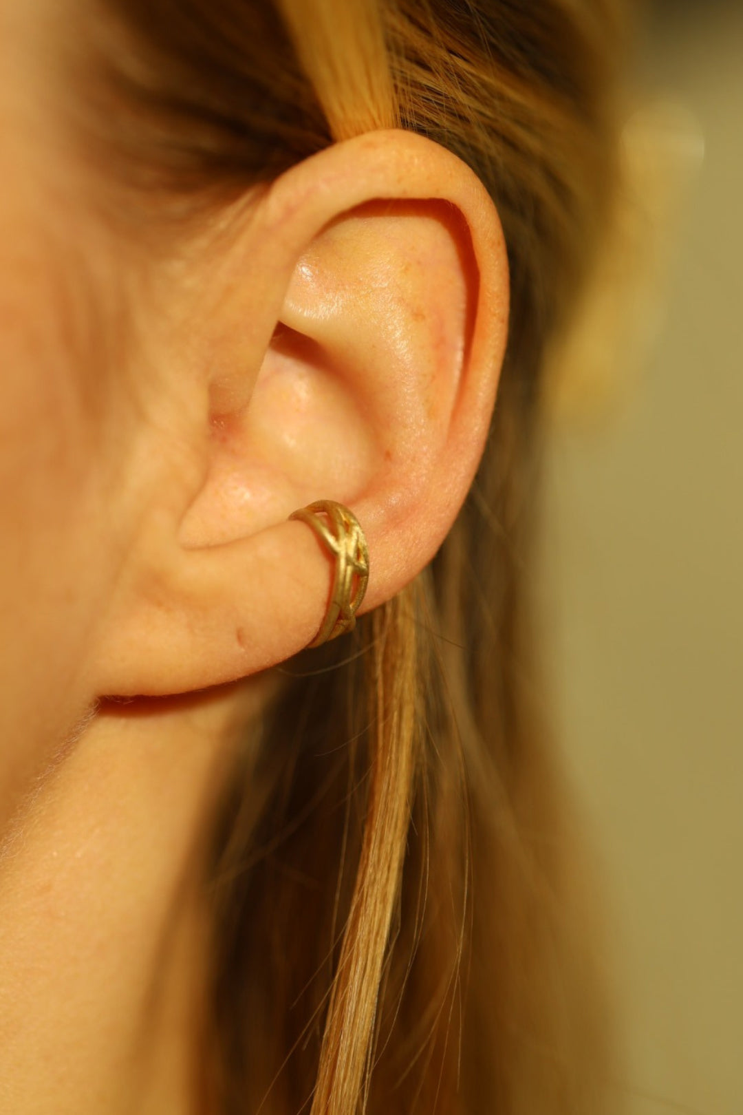 earcuff "sei du selbst extra schmal"