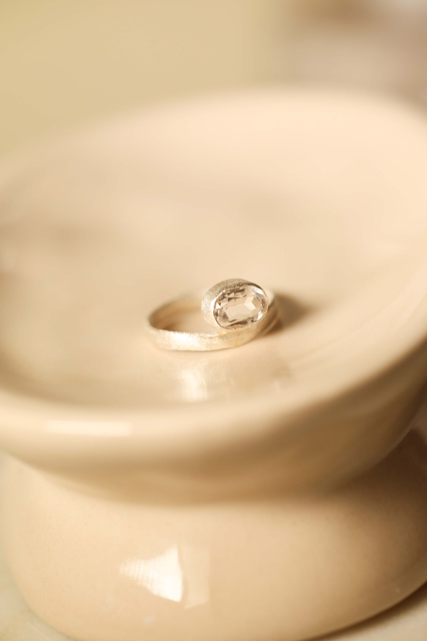 Bergkristall Ring