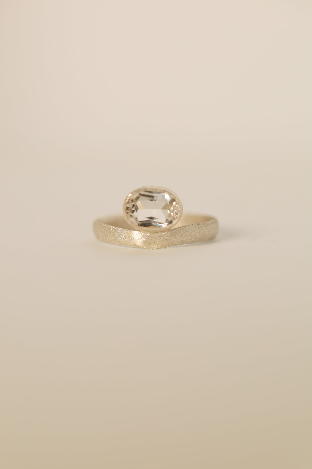 Bergkristall Ring
