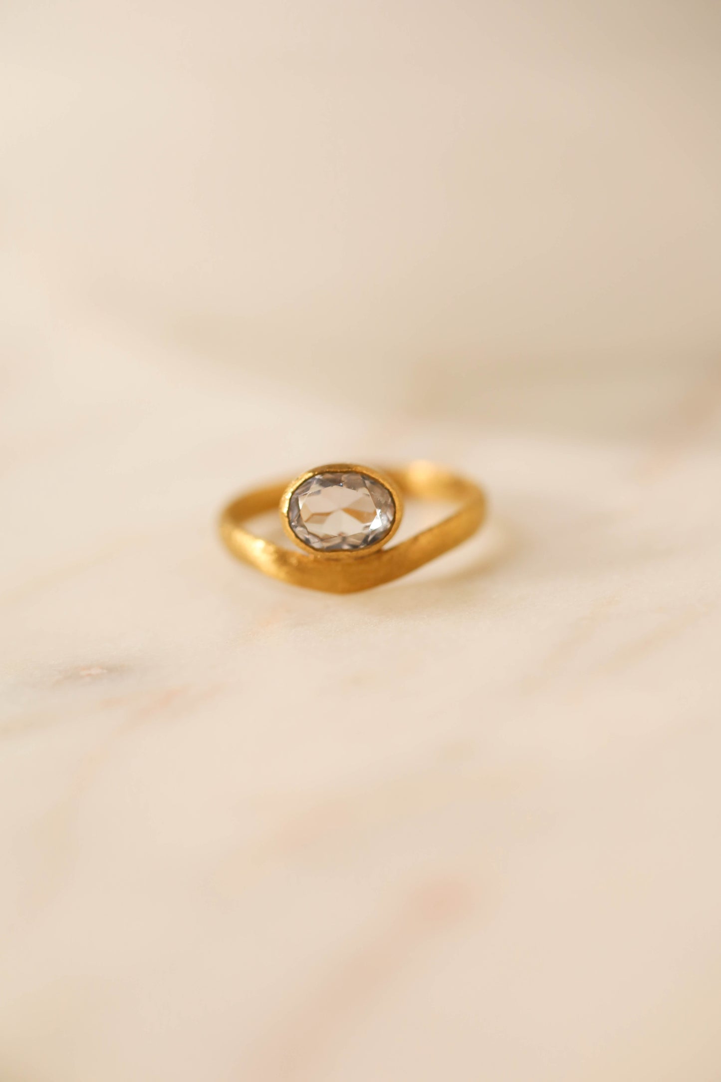 Bergkristall Ring