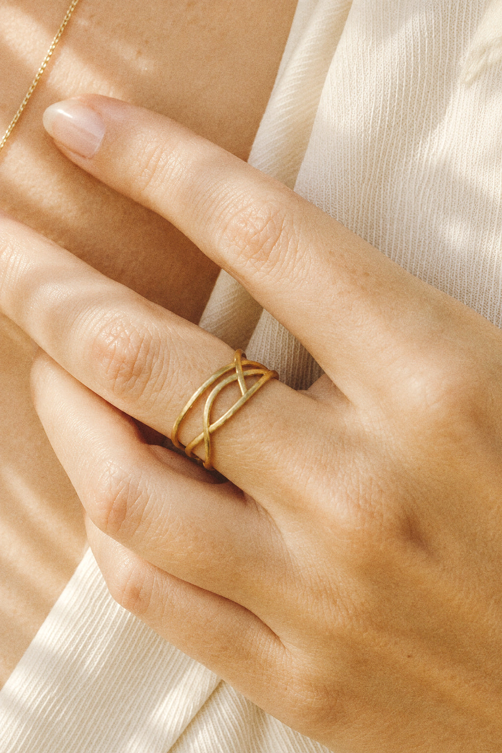 filigraner Ring Sei du Selbst S