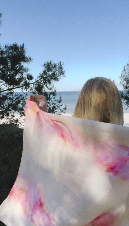 Tuch – Creme & Rosé (erste Stücke online)
