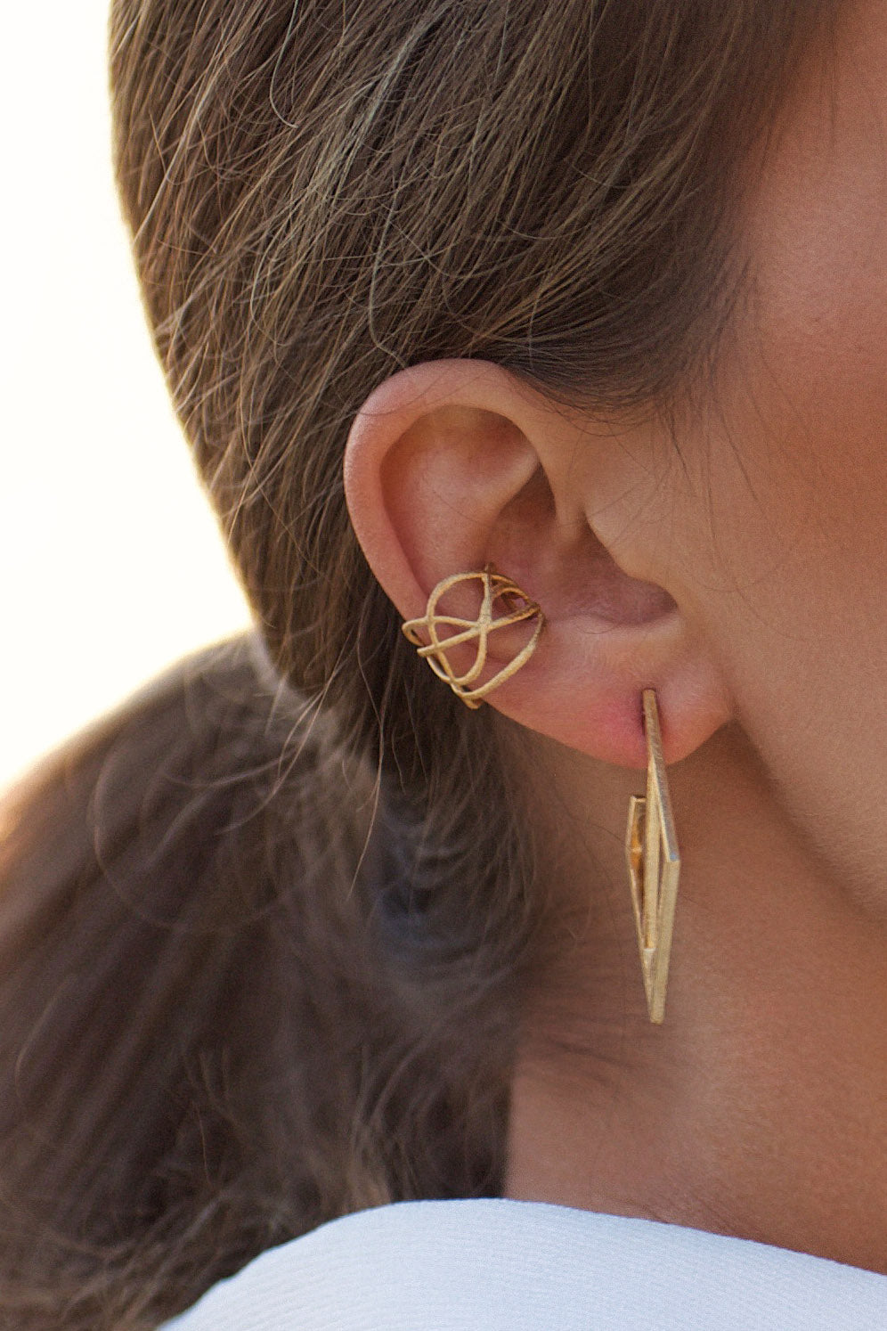 "Sei du selbst" Earcuff