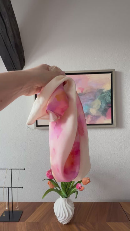 Tuch – Creme & Rosé (erste Stücke online)
